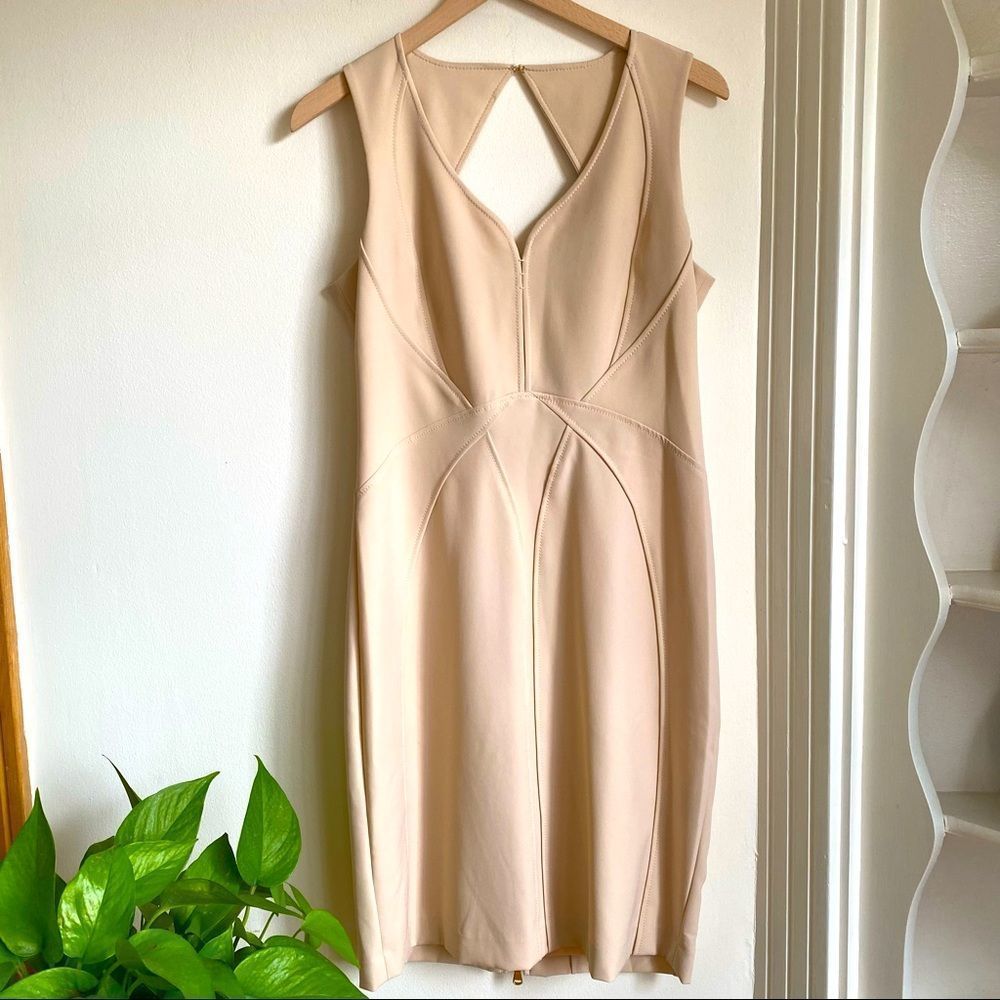 Hilton Hollis Miracle Stretch Architectural Dress